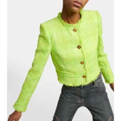 Versace Tweed Jacket -Outlet Versace Store unnamed file 100