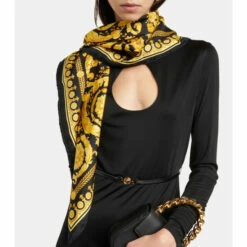 Versace Barocco Silk Scarf