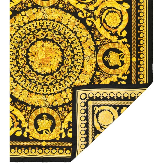 Versace Barocco Silk Scarf 5 Versace Barocco Silk Scarf - Image 3