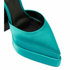 Versace Aevitas Pointy Satin Platform Pumps -Outlet Versace Store unnamed file 1014