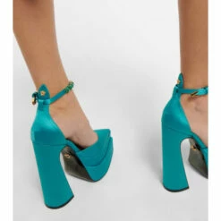 Versace Aevitas Pointy Satin Platform Pumps -Outlet Versace Store unnamed file 1015