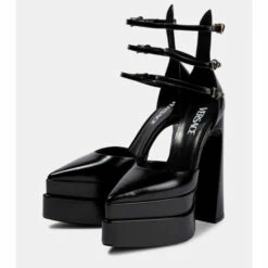 Versace Aevitas Pointy Leather Platform Pumps -Outlet Versace Store unnamed file 1079
