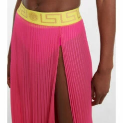 Versace Greca Pleated Beach Cover-up 8 Versace Greca Pleated Beach Cover-up -Outlet Versace Store unnamed file 1096