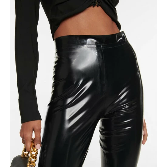 Versace Latex Leggings 5 Versace Latex Leggings - Image 3