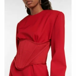 Versace Wool Gabardine Minidress -Outlet Versace Store unnamed file 1133