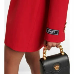 Versace Wool Gabardine Minidress -Outlet Versace Store unnamed file 1134