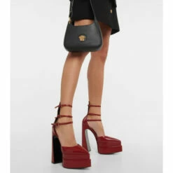 Versace Aevitas Pointy Leather Platform Pumps -Outlet Versace Store unnamed file 1143