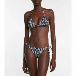 Versace Logo Bikini Bottoms