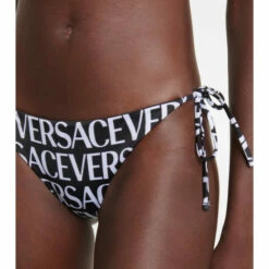 Versace Logo Bikini Bottoms -Outlet Versace Store unnamed file 1183