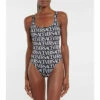 Versace Logo Swimsuit -Outlet Versace Store unnamed file 1195