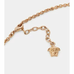 Versace Medusa And Logo Necklace