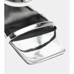 Versace Metallic Leather Sandals -Outlet Versace Store unnamed file 1233