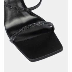 Versace Fendace Embellished Satin Sandals -Outlet Versace Store unnamed file 1238