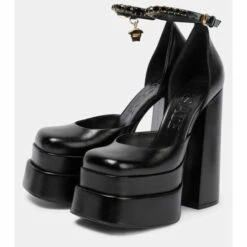 Versace Medusa Aevitas Leather Platform Pumps -Outlet Versace Store unnamed file 1245
