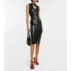 Versace Medusa Biggie Cutout Latex Dress -Outlet Versace Store unnamed file 1271