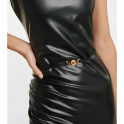 Versace Medusa Biggie Cutout Latex Dress -Outlet Versace Store unnamed file 1274
