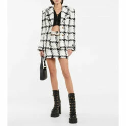 Versace Tweed Miniskirt