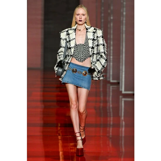 Versace Low-rise Denim Miniskirt 7 Versace Low-rise Denim Miniskirt - Image 5