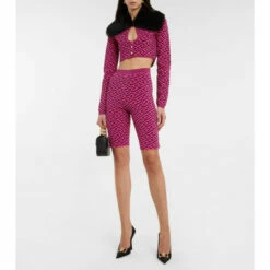 Versace La Greca Biker Shorts