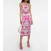 Versace Printed Midi Dress -Outlet Versace Store unnamed file 1329
