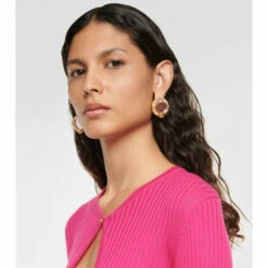 Versace Medusa Biggie Crystal Earrings