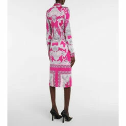 Versace Printed Shirt Dress 6 Versace Printed Shirt Dress -Outlet Versace Store unnamed file 1385