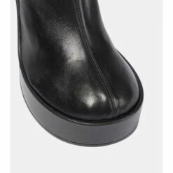 Versace Leather Over-the-knee Boots -Outlet Versace Store unnamed file 1397