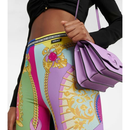 Versace I Ventagli High-rise Leggings 5 Versace I Ventagli High-rise Leggings - Image 3