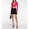 Versace Medusa Jersey Miniskirt -Outlet Versace Store unnamed file 1418