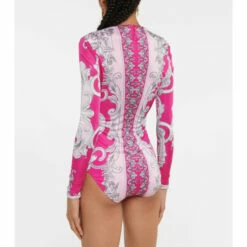 Versace Printed Bodysuit -Outlet Versace Store unnamed file 1423