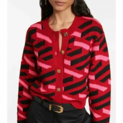 Versace La Greca Wool-blend Cardigan -Outlet Versace Store unnamed file 1428