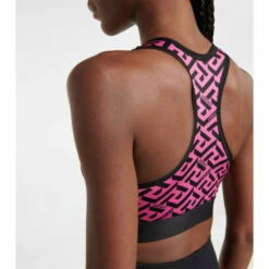 Versace Greca Signature Racerback Sports Bra 9 Versace Greca Signature Racerback Sports Bra -Outlet Versace Store unnamed file 1444