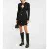 Versace Safety Pin Leather Knee-high Boots -Outlet Versace Store unnamed file 1457