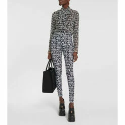 Versace Logo-print Silk Shirt