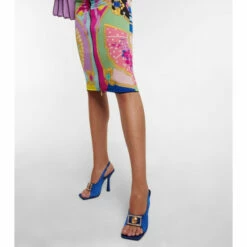 Versace Medusa Satin Slingback Sandals -Outlet Versace Store unnamed file 1487