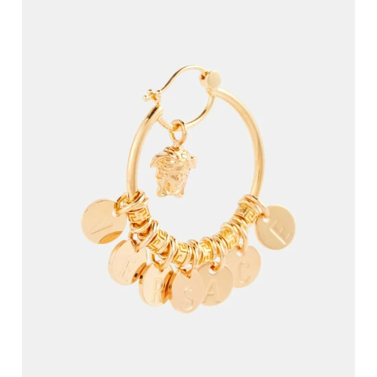 Versace Medusa Embellished Earrings 6 Versace Medusa Embellished Earrings - Image 4