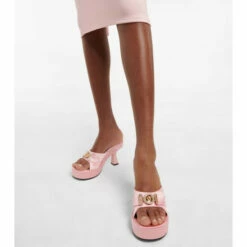 Versace Medusa Biggie Satin Mules -Outlet Versace Store unnamed file 1504