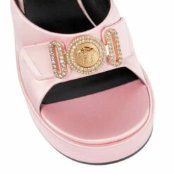 Versace Medusa Biggie Satin Mules -Outlet Versace Store unnamed file 1506
