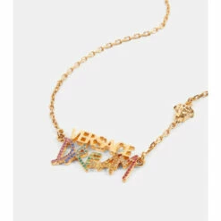 Versace Dream Logo Necklace 7 Versace Dream Logo Necklace -Outlet Versace Store unnamed file 1509