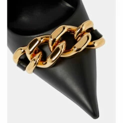 Versace Medusa Embellished Leather Pumps -Outlet Versace Store unnamed file 1514