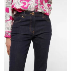 Versace High-rise Slim Jeans -Outlet Versace Store unnamed file 1536