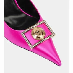 Versace Medusa Biggie Embellished Satin Pumps -Outlet Versace Store unnamed file 1566