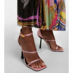 Versace Fendace Embellished Satin Sandals 9 Versace Fendace Embellished Satin Sandals -Outlet Versace Store unnamed file 1569