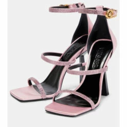 Versace Fendace Embellished Satin Sandals 10 Versace Fendace Embellished Satin Sandals -Outlet Versace Store unnamed file 1570