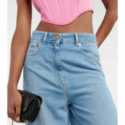 Versace Medusa High-rise Wide-leg Jeans -Outlet Versace Store unnamed file 1574