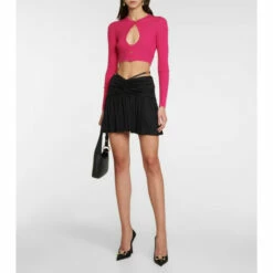 Versace Medusa Biggie Embellished Satin Pumps