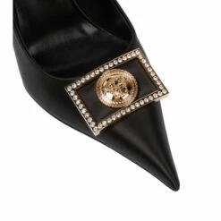 Versace Medusa Biggie Embellished Satin Pumps -Outlet Versace Store unnamed file 1588