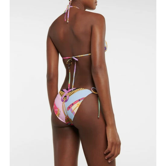 Versace I Ventagli Printed Bikini Bottoms 4 Versace I Ventagli Printed Bikini Bottoms - Image 2