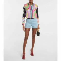 Versace Denim Shorts