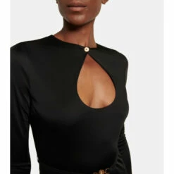 Versace Belted Midi Dress -Outlet Versace Store unnamed file 1657